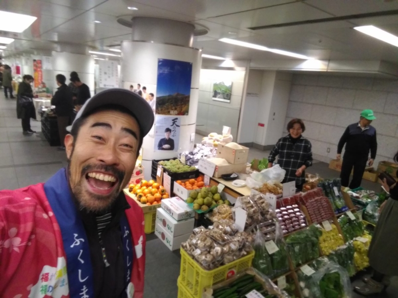 なすびさんが丸の内マルシェにいるらしい。行こうかな