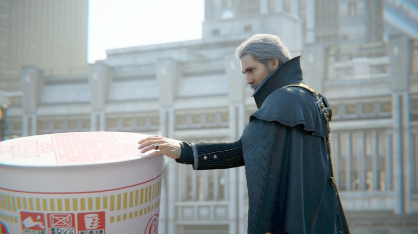 FFXV公式コラCM『CUP NOODLE XV』