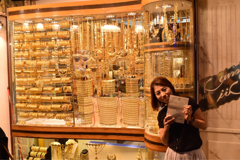 重要‼︎ゴールドスークで金を買う！価格の見方と値段交渉の巻-ドバイ旅行記（18）