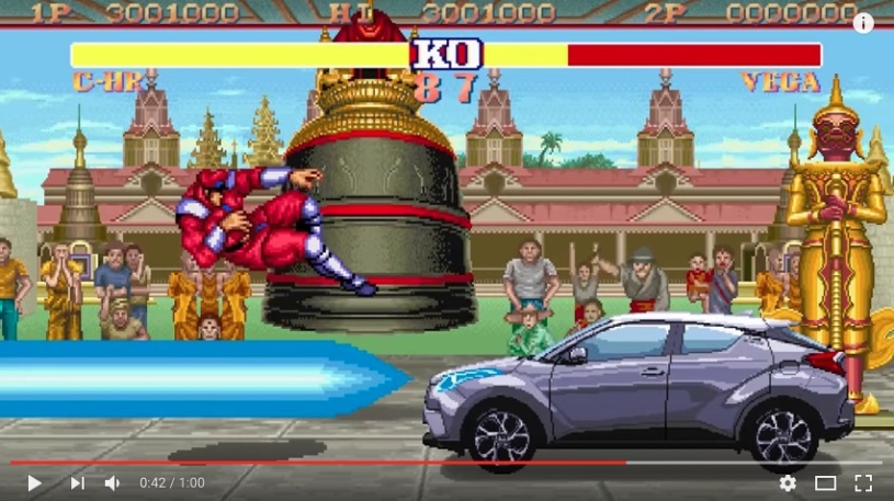 TOYOTAがスト２とコラボ動画ｗｗｗｗｗｗ車がベガ倒すｗｗｗｗ