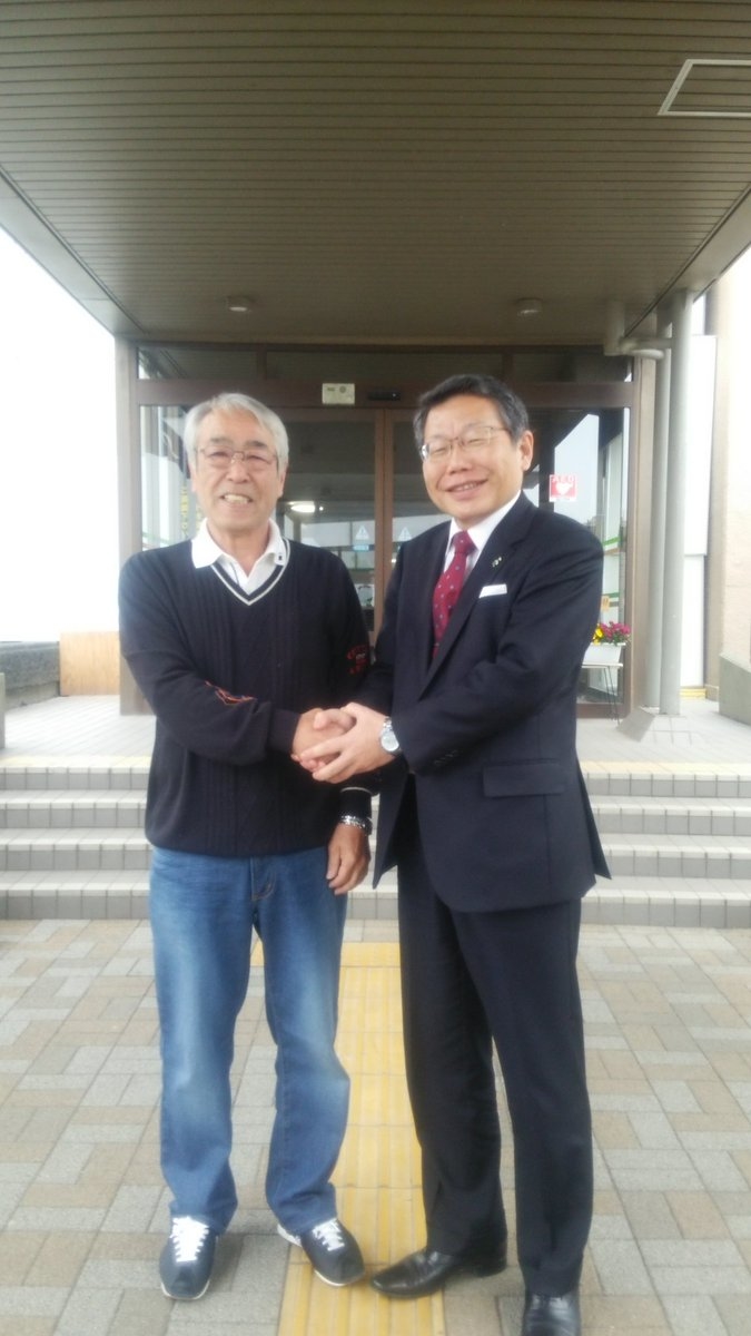 東村山市長が志村けんさんのお兄さん志村和之さんの引退をツイート！似ていると話題に