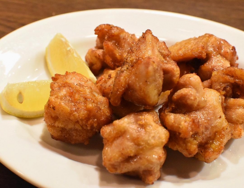 裏メニュー 唐揚げを作ってもらったよ！ 美味しかったー #かめかめせんにん #頼めばつくってくれる #亀有 #焼鳥