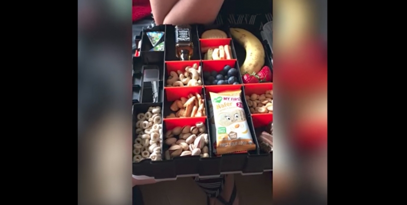 お父さんは、息子の高価なランチボックスを買うことを拒否し、素敵なランチボックス道具箱を与えた