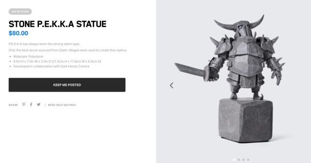 P.E.K.K.Aの石像が売ってるぞ！！