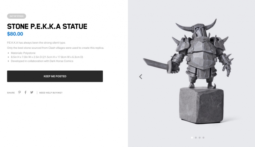 P.E.K.K.Aの石像が売ってるぞ！！