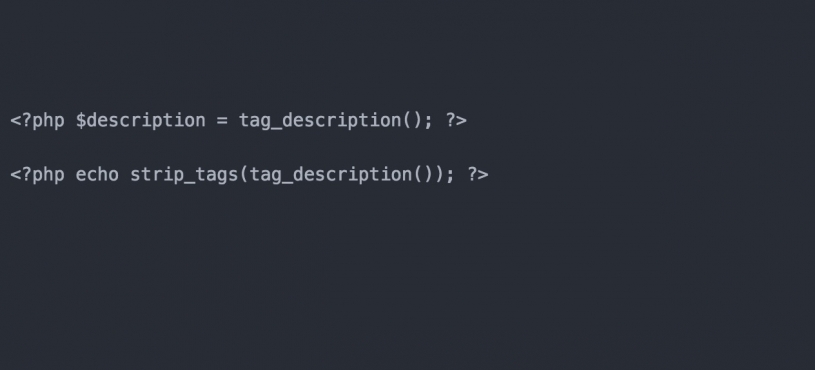 WordPressのタグにhtmlが混じってしまうのを修正する方法