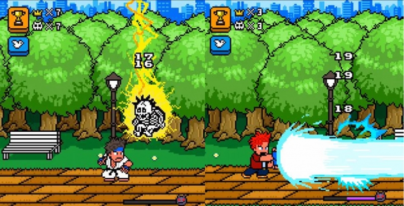 PPKP、くにおくんとストⅡを混ぜたような懐かしい気持ちになるレトロゲームがおもしろいぞ！