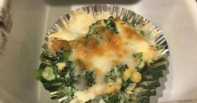 お弁当に！ブロッコリーと卵のマヨチーズ焼きのレシピ