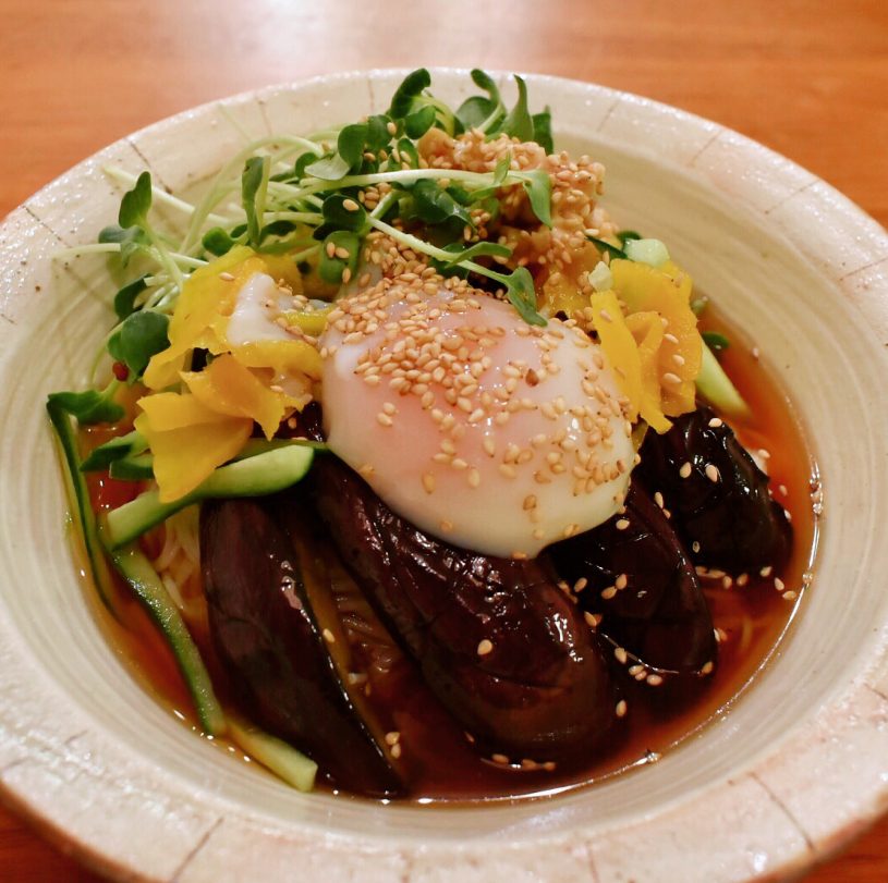 茄子の煮浸しが美味しい！納豆そうめんのレシピ