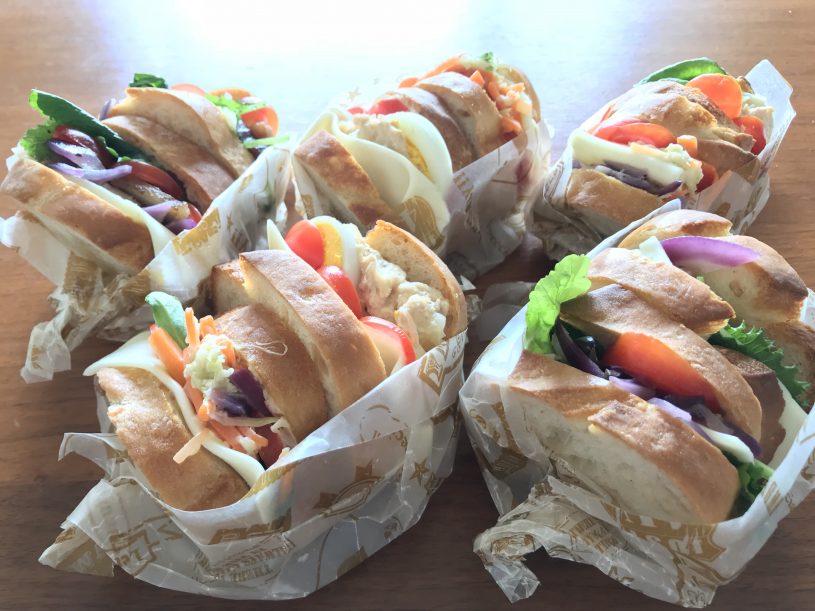 簡単！美味しい！美しい！バゲットサンド3種 のレシピ