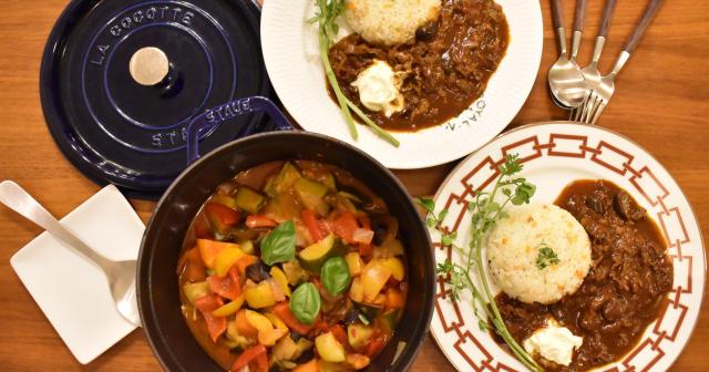 ストウブで作るビーフストロガノフのレシピ