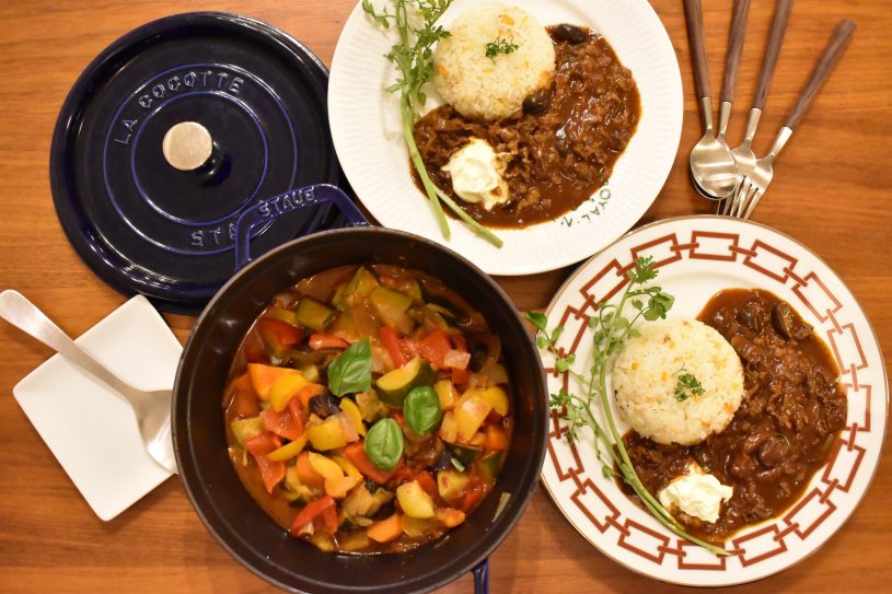 ストウブで作るビーフストロガノフのレシピ