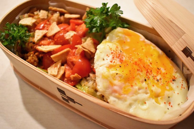 かんたん！おいしい！我が家のタコライス弁当のレシピ