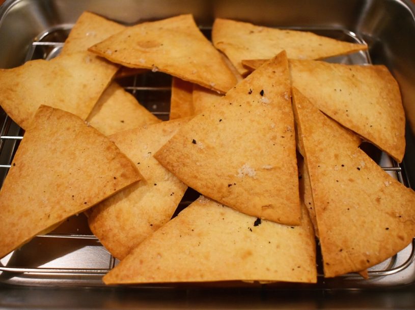 トルティーヤで作る！簡単！美味しい！トルティーヤチップスの作り方