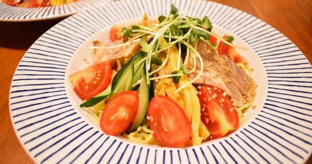 胡麻香る冷やし中華のタレのレシピ