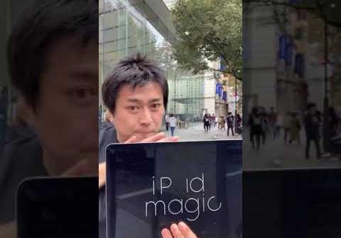 iPad Proを使ったマジックが話題に