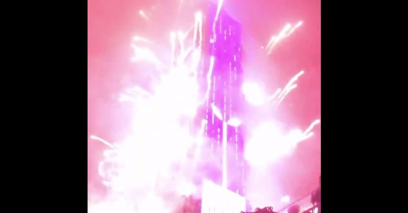 2018年中国台北101の花火がやばすぎるｗｗｗ