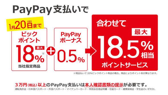PayPayボーナスが付与、使い方の注意点とどこで使うべきか？
