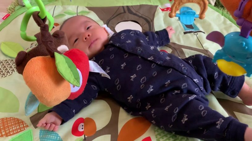 遊ぶ 2019.2.11 生後1ヶ月28日