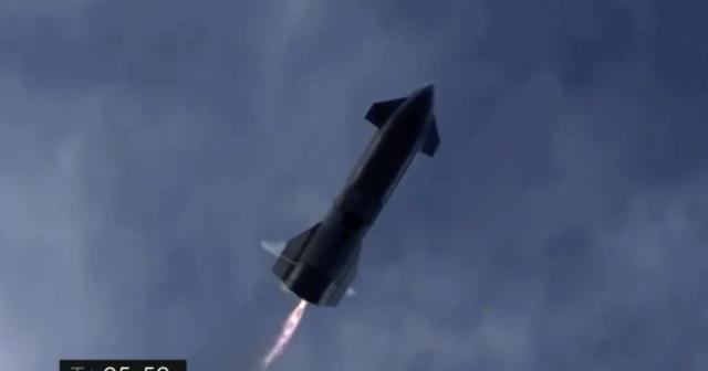 SpaceX スターシップ試験機SN10の高高度試験、ついに着陸成功