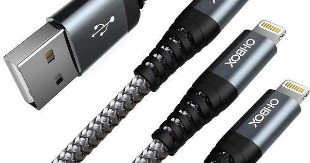 iPhoneのケーブルを買った