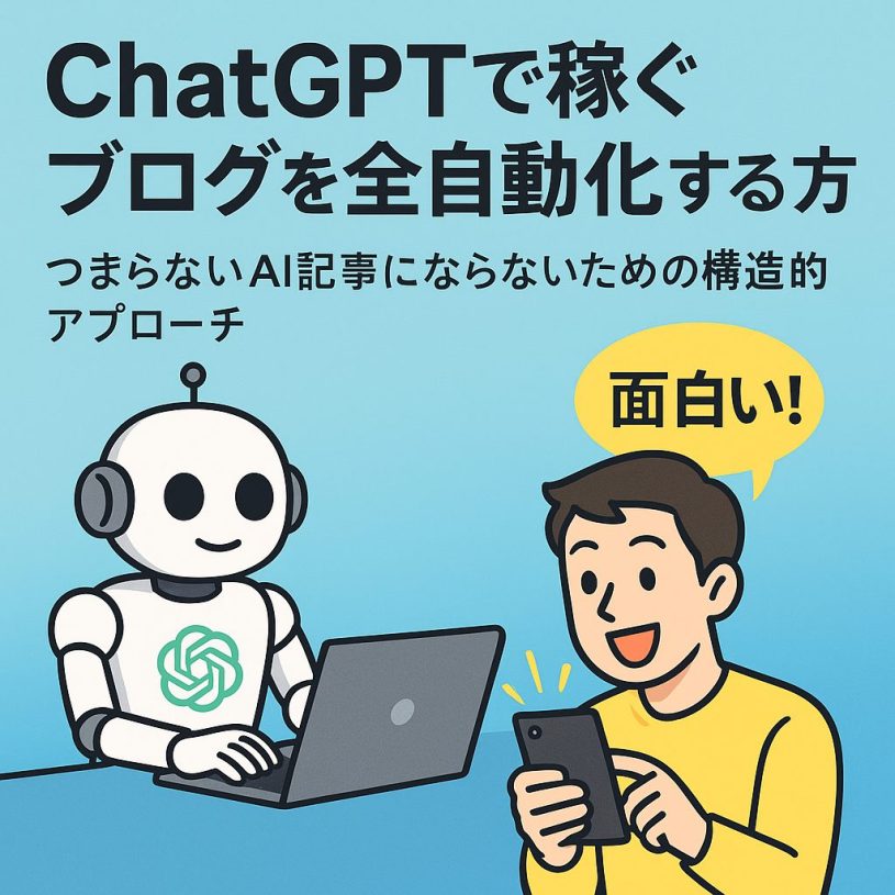 なぜ自動生成ブログはつまらなくなるのか？