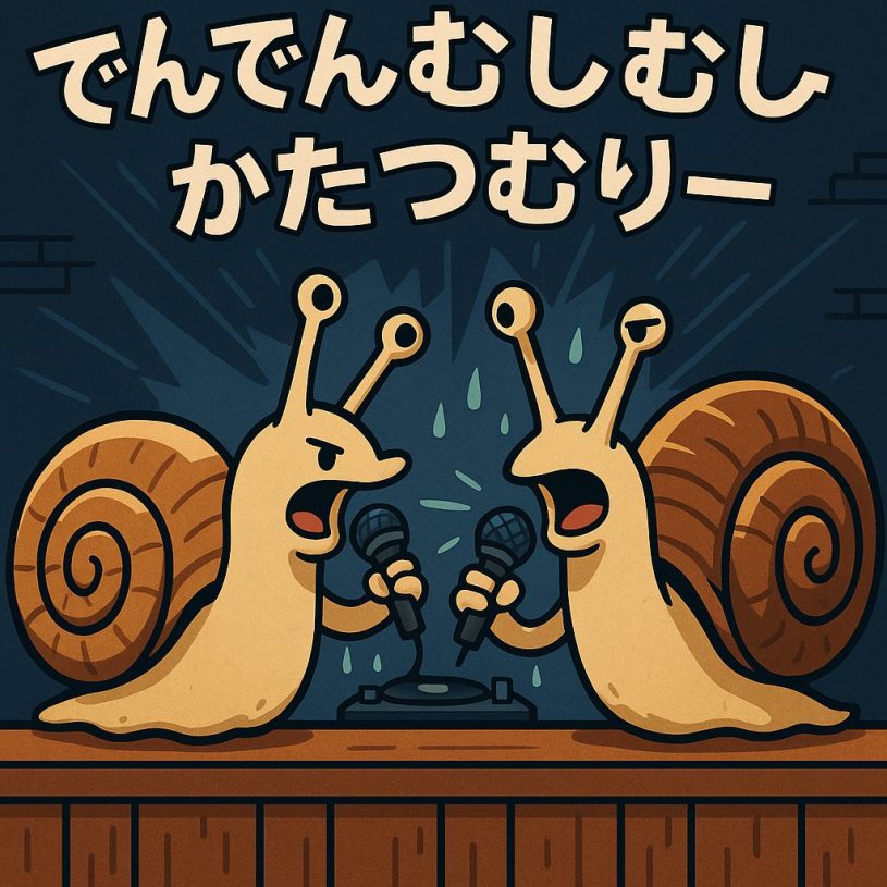 カタツムリのラップバトル