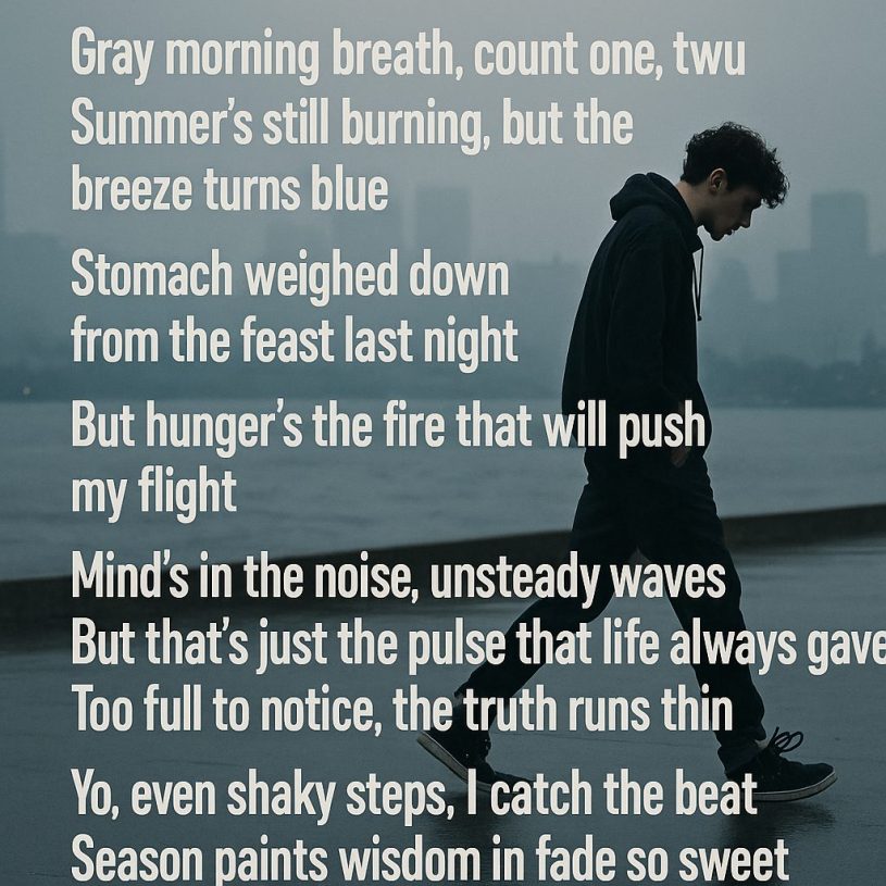 On a gray morning