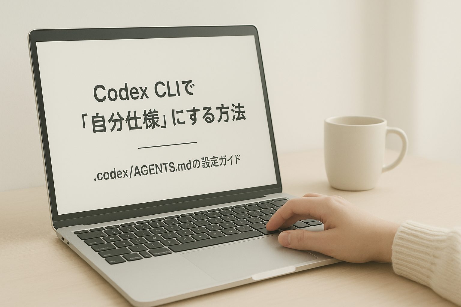 Codex CLIで「自分仕様」にする方法 ─ .codex/AGENTS.mdの設定ガイド