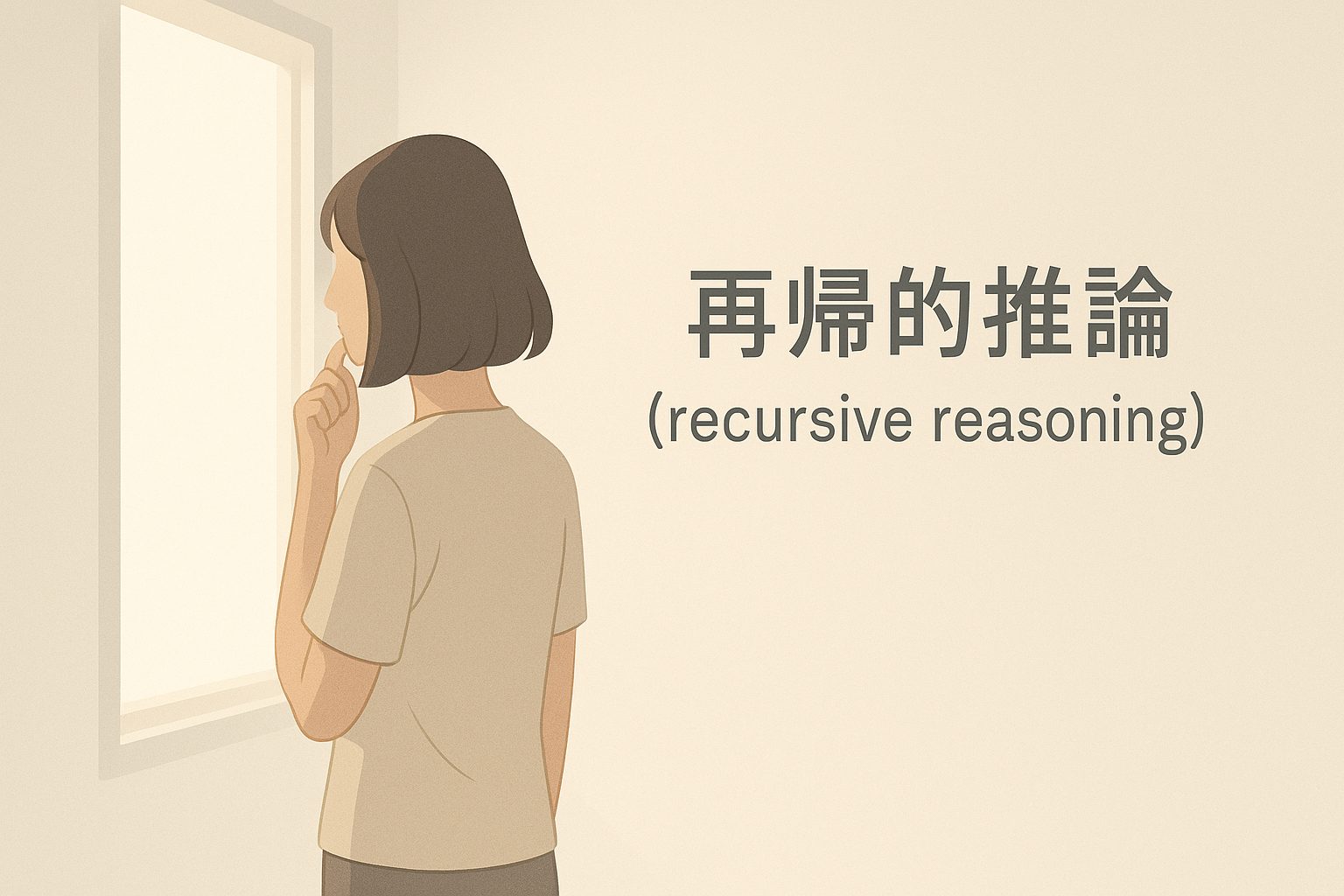 再帰的推論(recursive reasoning)とは