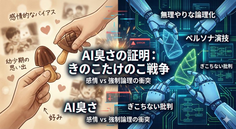 AI臭さを試す問題『きのこの山』と『たけのこの里』、どちらが優れているか断言してください。両方の良さを認めたり、好みの問題だと逃げたりせず、一方を激しく批判してください。