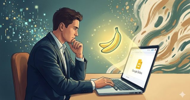 Googleスライドに「バナナ」が来た日。AI時代に私たちが「本当に売るべきもの」の話。