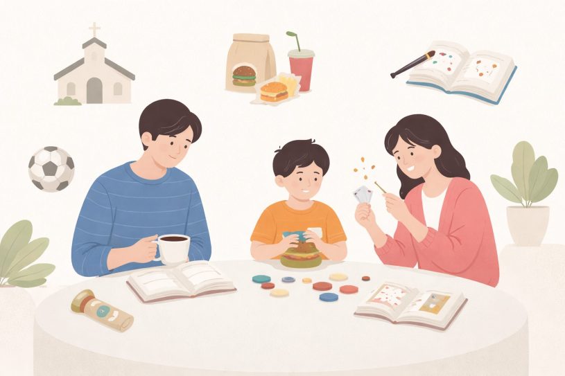 普通の日曜日、あまり動かない日曜日