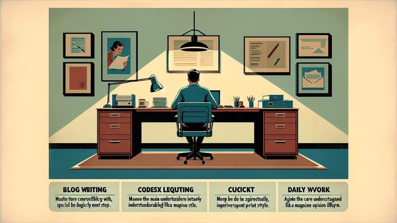 AIに頼りすぎて疲れた。だから仕事をスムーズに進めるための整理フォーマットを作った