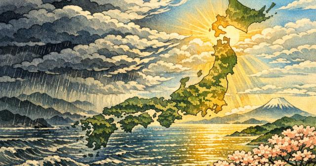 2026年の梅雨明けはいつ？ 地域別の目安と4月7日時点で今わかること