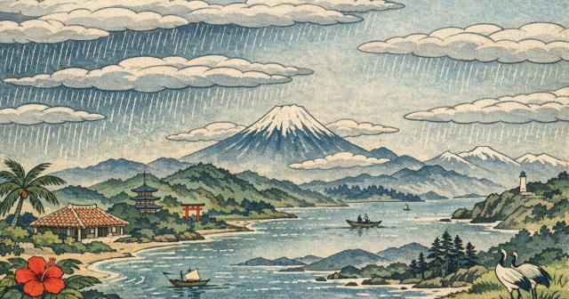 梅雨入りはいつ頃？地域差・平年・梅雨明けとの違いをやさしく解説