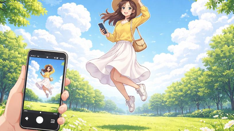 インスタ映えしそう！空中に浮いているような写真を撮影する方法が話題に