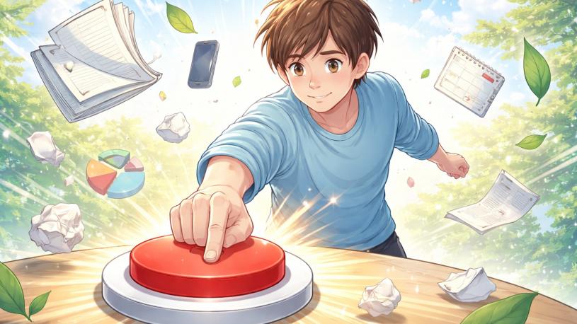 一度すべてリセットして考えてみないか？