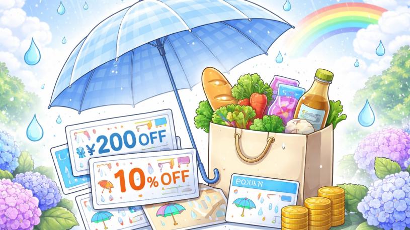イトーヨーカドーの雨の日クーポンはお得過ぎるのでゲットすべき！