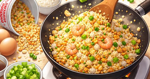 カップヌードルでチャーハンを作ると激ウマらしいぞ！