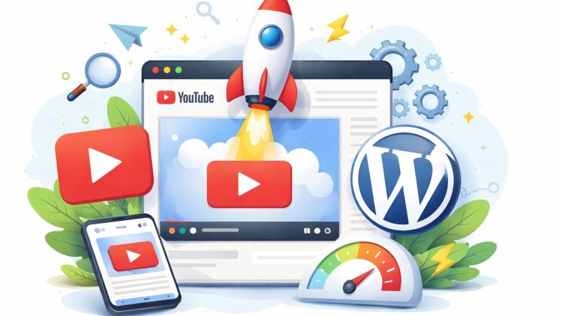 ブログ内のYou Tubeの埋め込みを高速化するWP YouTube Lyte WordPressプラグイン
