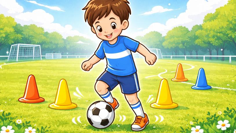 低学年におすすめのドリブル練習方法