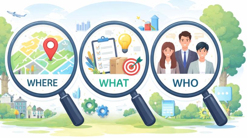 「why」よりも「where」「what」「who」が重要