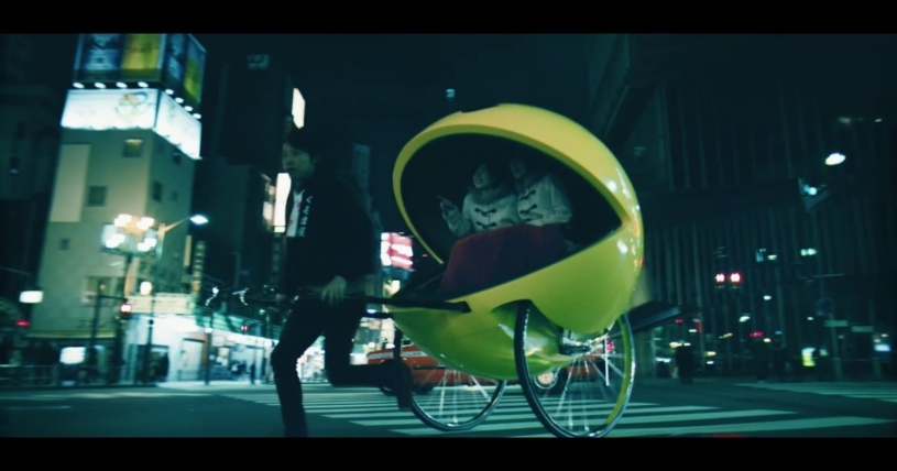 パックマンとたこ焼きが夢のコラボ？！「パックマン人力車 大阪出張編」通天閣付近を観光できるぞ！