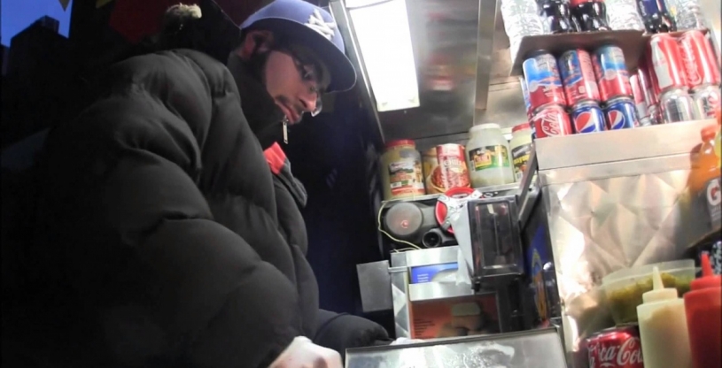 超早いのに美味しい！ニューヨークのホットドック屋さん