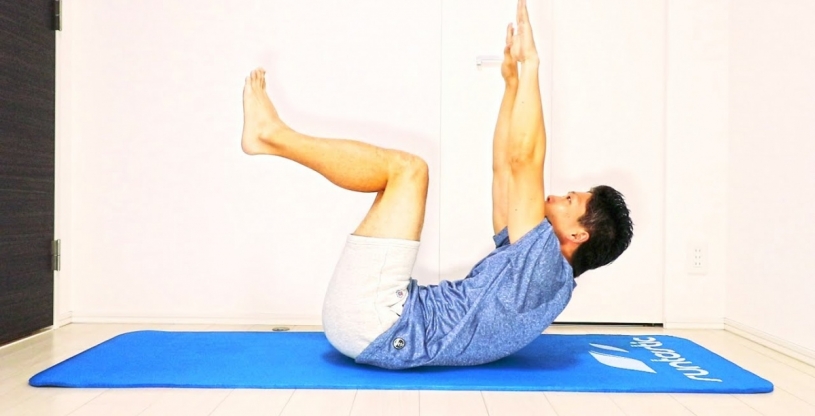 ぽっこりお腹に効く腹筋１０分間トレーニング