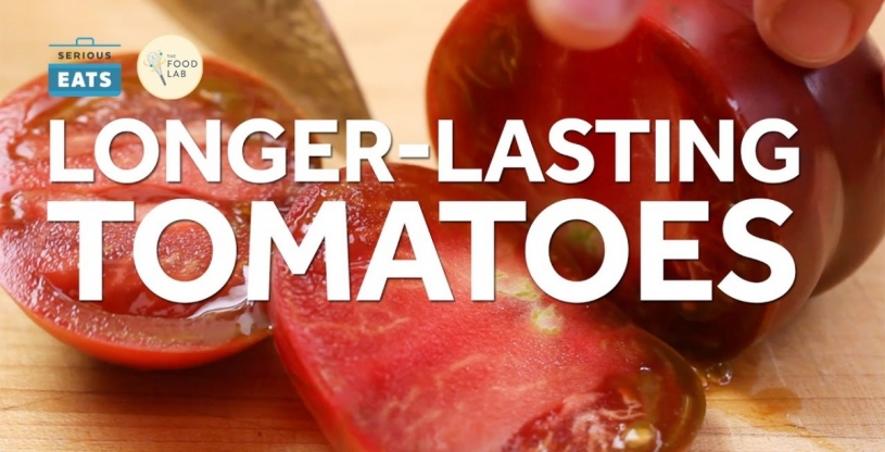 トマトを長期間新鮮に保つ簡単な方法