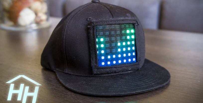 LED付き帽子の作り方