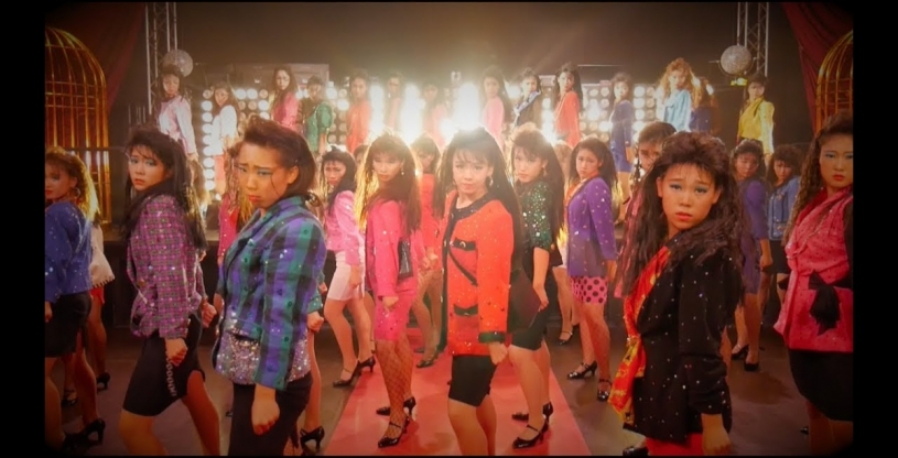 バブリーなダンスで有名になった登美丘高校ダンス部のPVが６００万再生を突破！